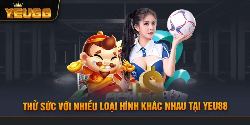 Thử sức với nhiều loại hình xổ số khác nhau tại YEU88