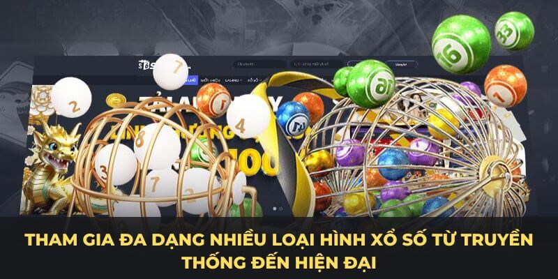 Tham gia đa dạng nhiều loại hình xổ số YEU88